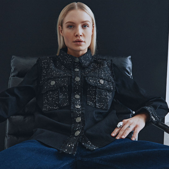 PZCOSSIE SHIRT - Black Beauty