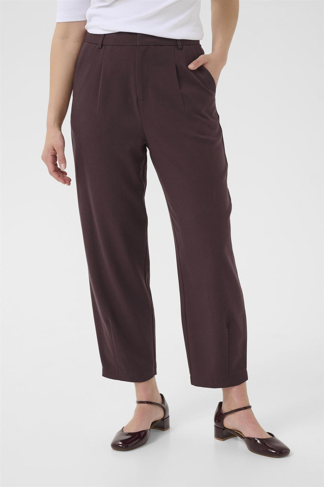 KAmerle 7/8 Pants Suiting - Fudge
