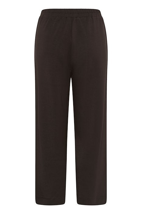 GINCETTE CROPPED PANT - Chocolate Brown