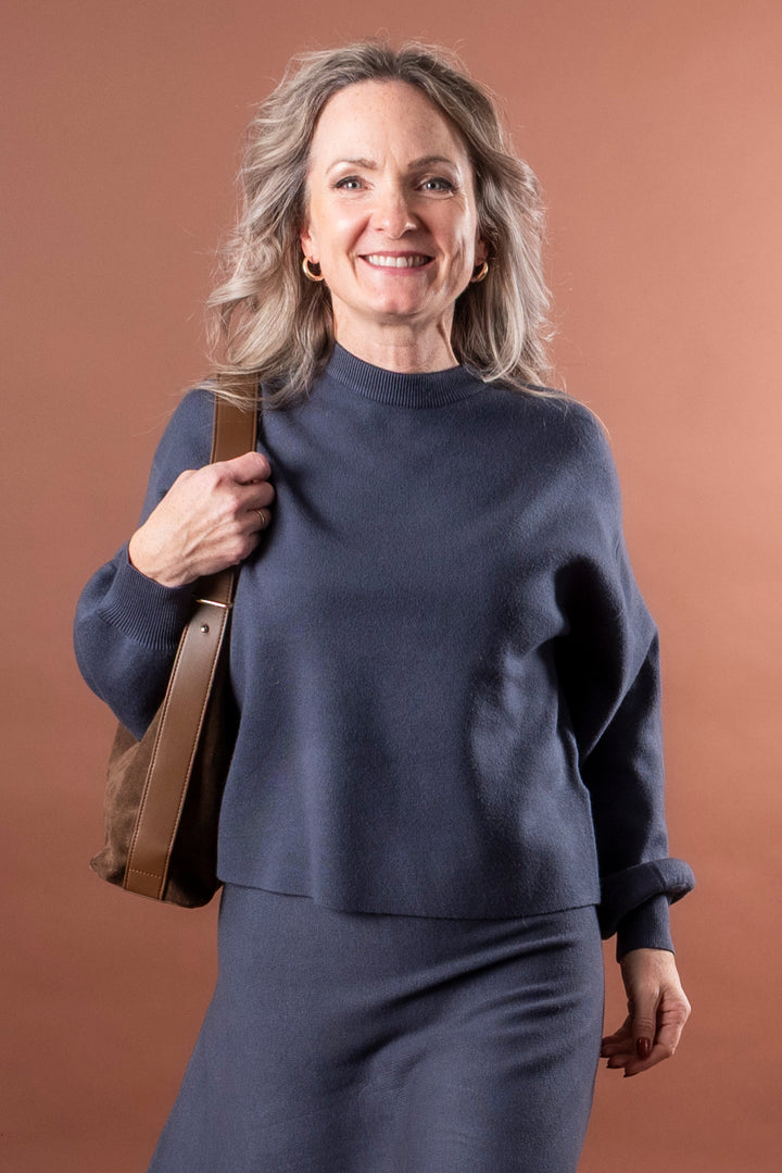 Mercy East Pullover - India ink