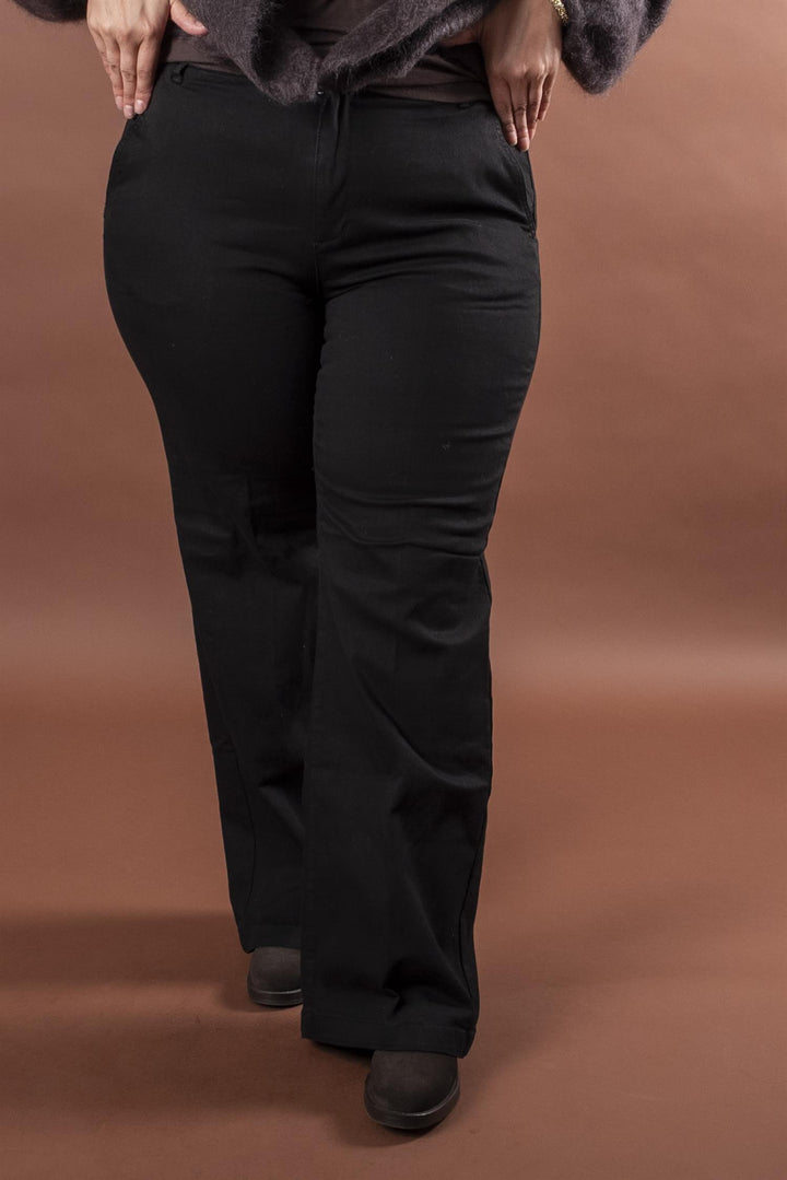 Anelis 5790 Cotton Pants - Black