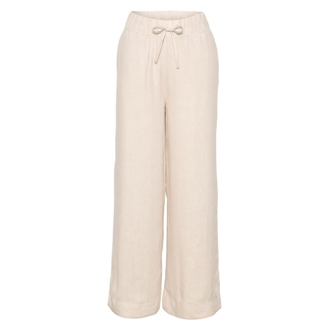 Immi Linen Pants - Beige