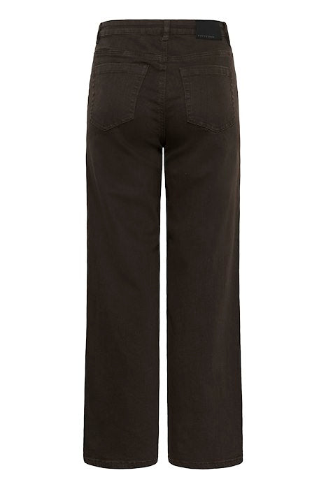 KAbrook HighWaist Regular Fit Jeans - Coffee Bean