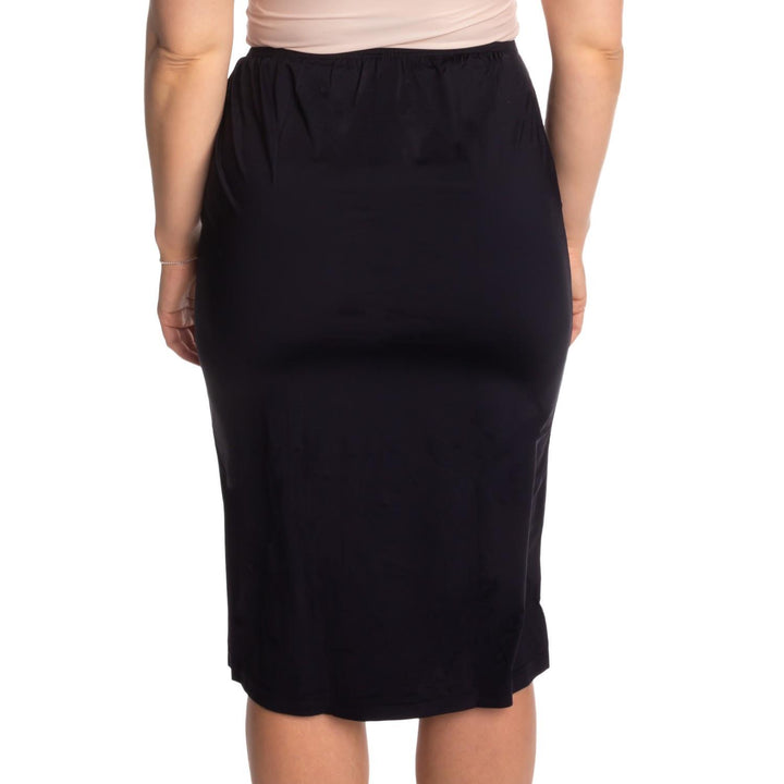Slip Skirt Long - Underskjørt - Black