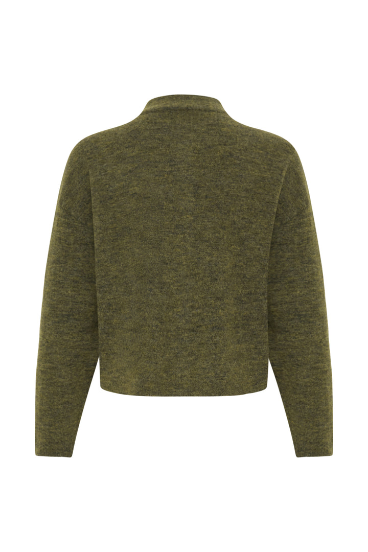 FRSANNY Cardigan - Fir Green Melange