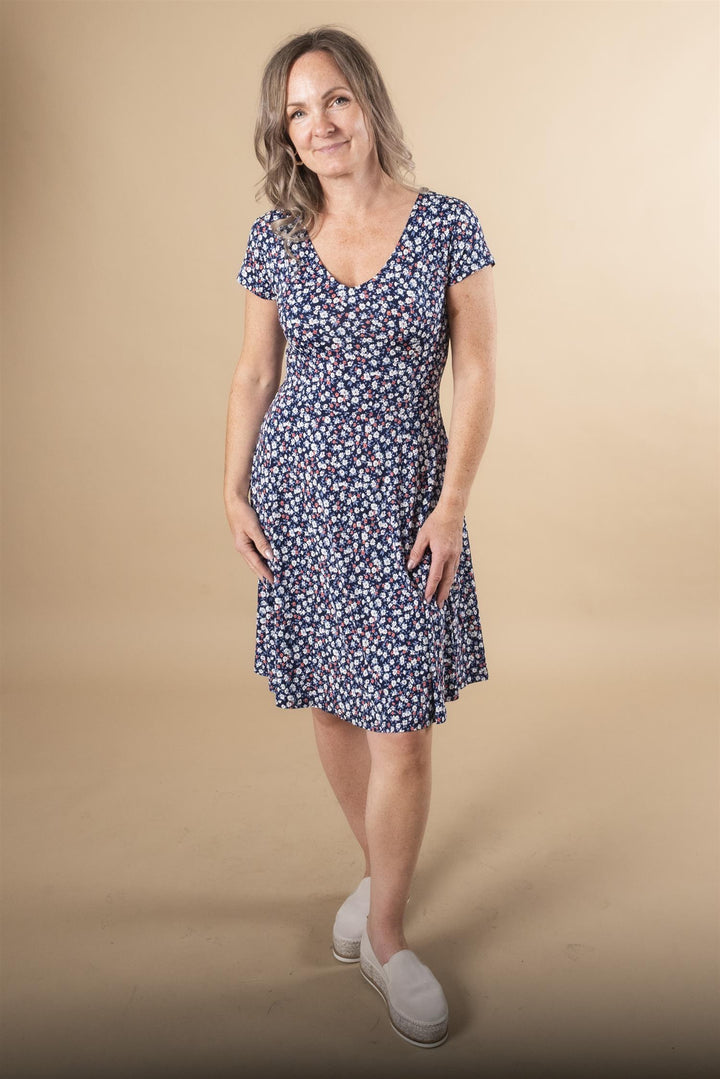 Laetitia Kelly Dress - Navy