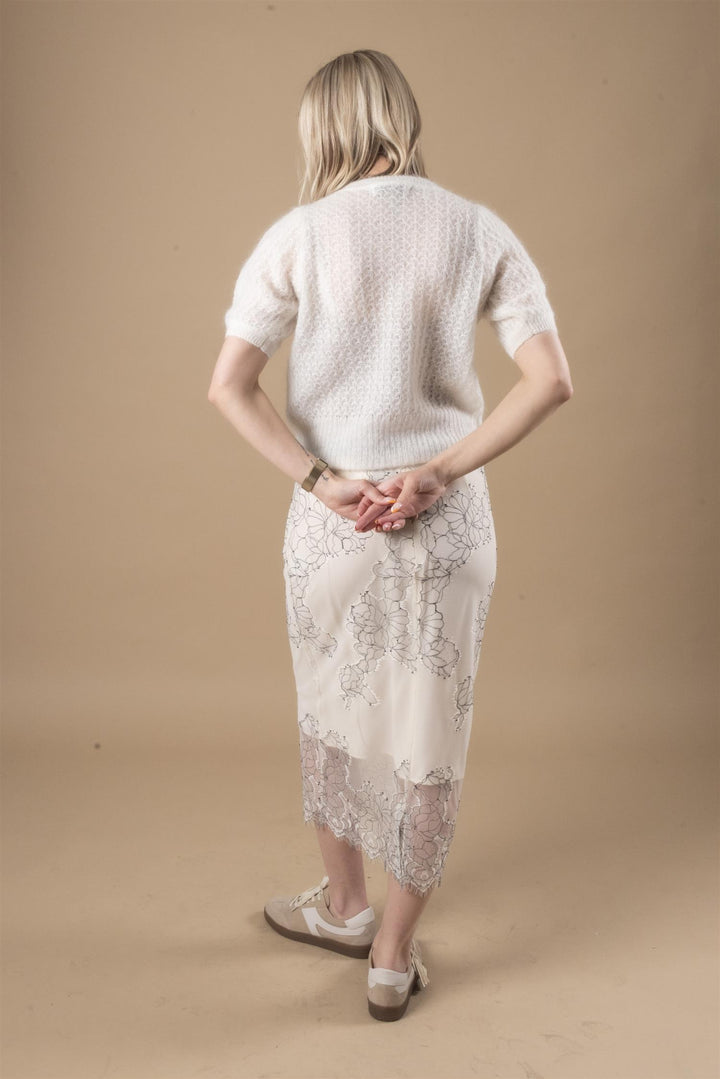 Wila Lace Skirt - Tofu