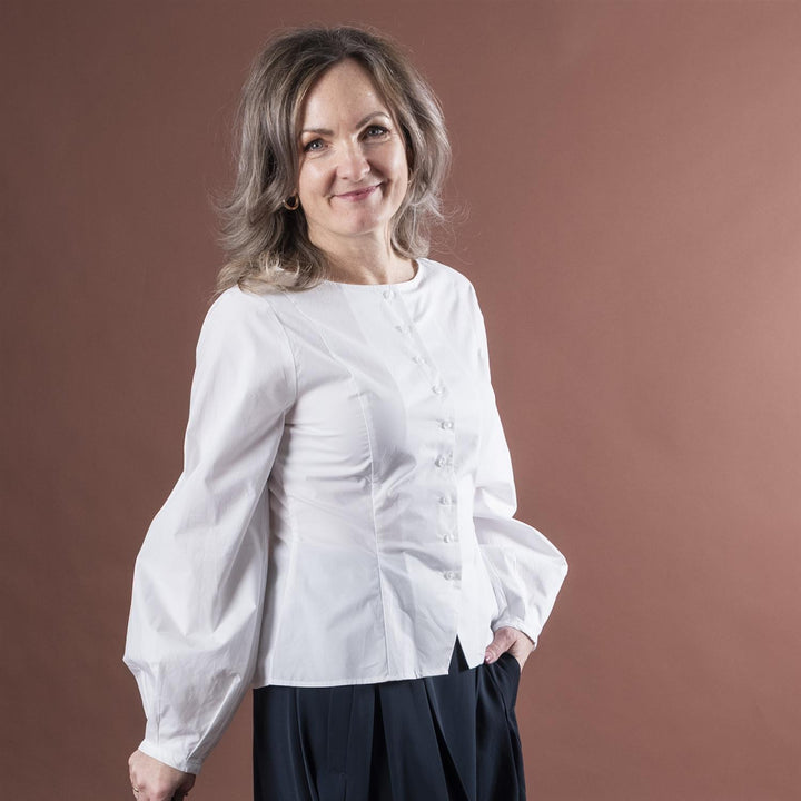LELO FITTED SHIRT - Pure White