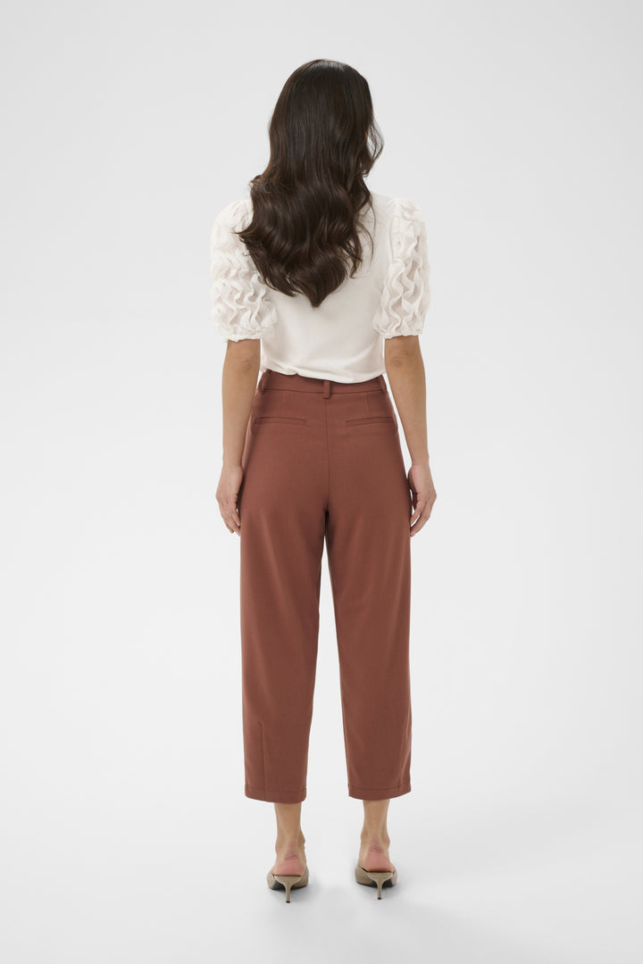 Kamerle 7/8 Pants Suiting - Henna
