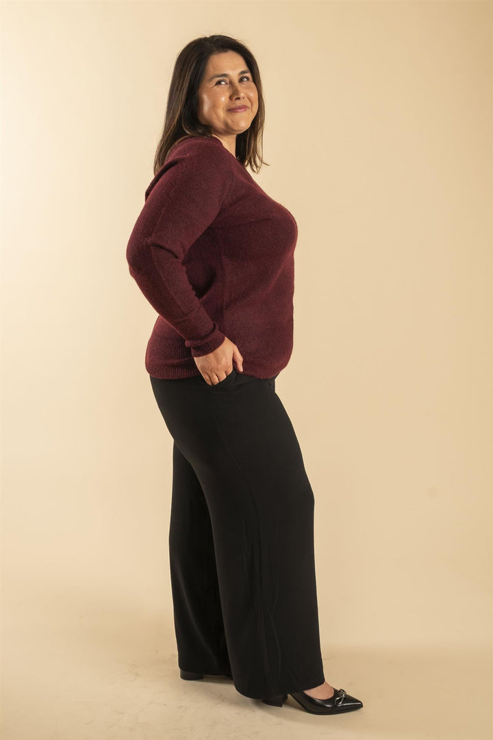 KCroxana Wide Pants - Black deep