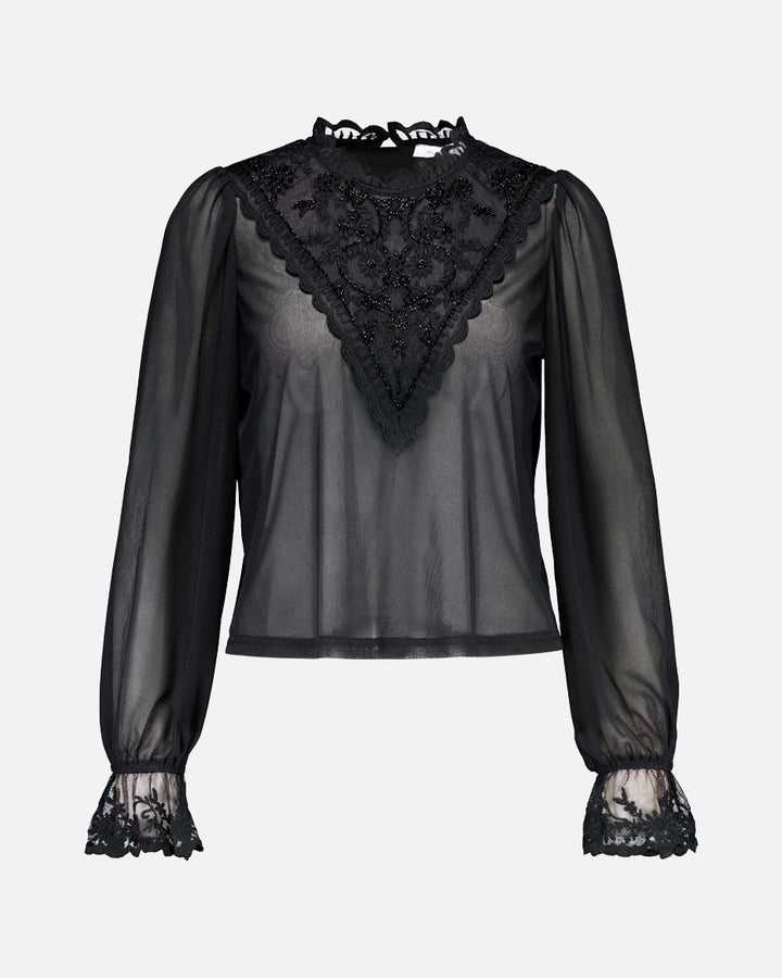 Paris Blouse - Black