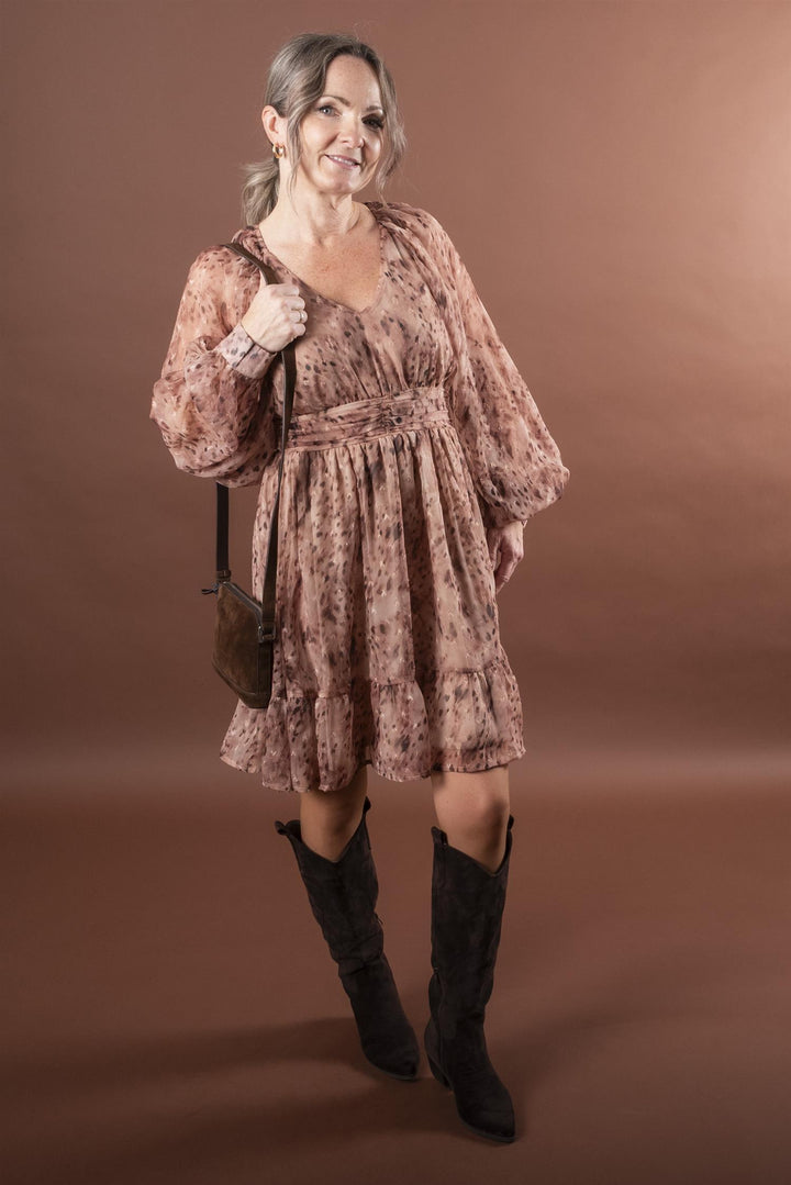 Fione Dress - Beige