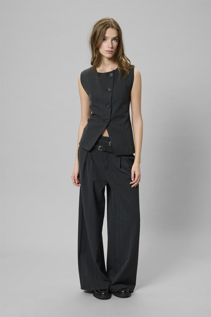 Luna Waistcoat - Asphalt