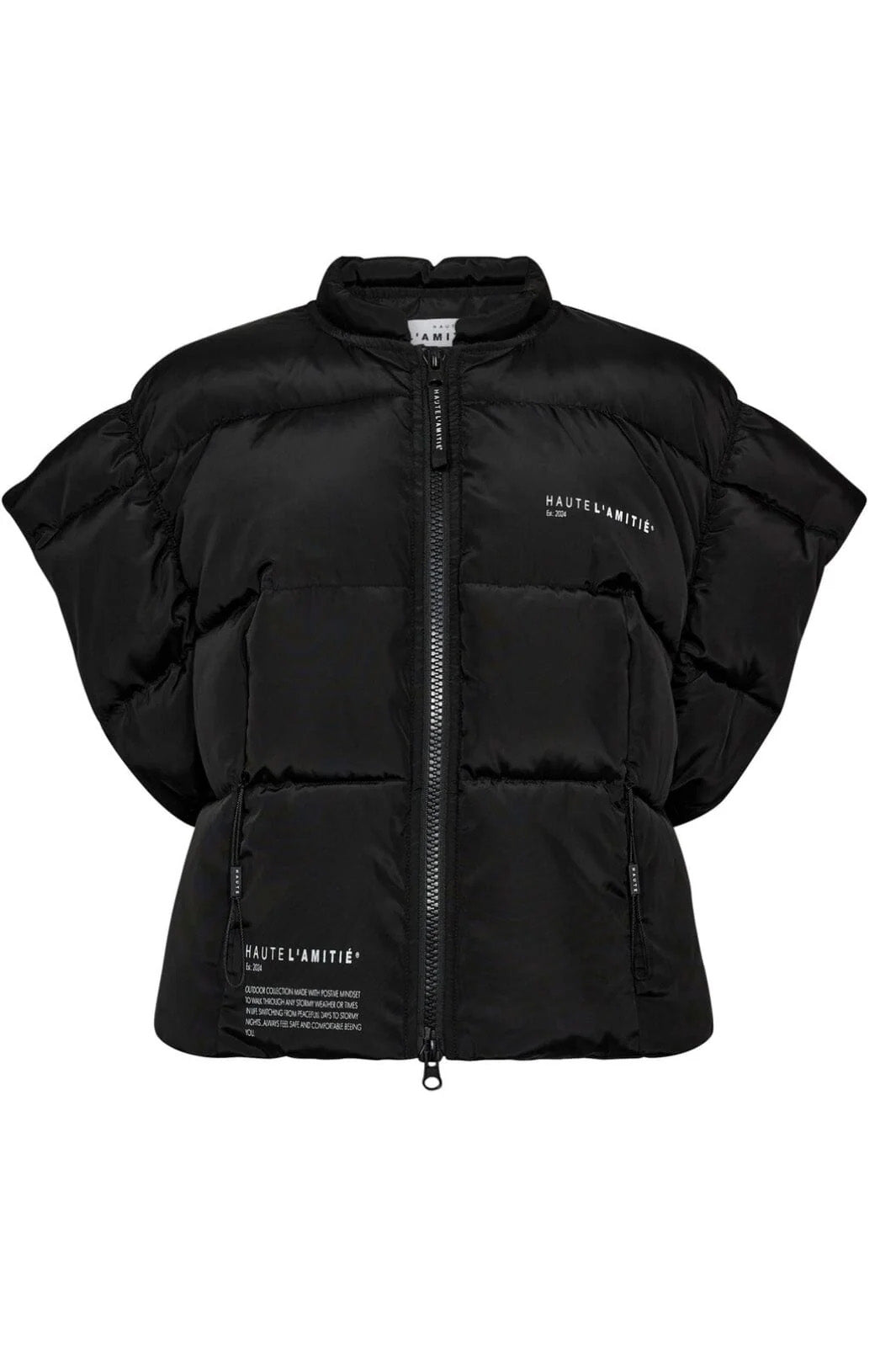Mount Puffer Vest - Black