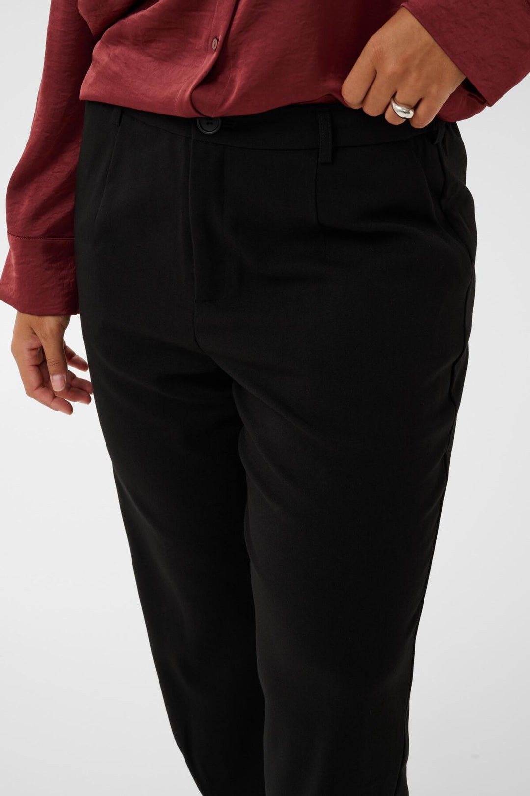 KCMERLA PANTS - Black deep