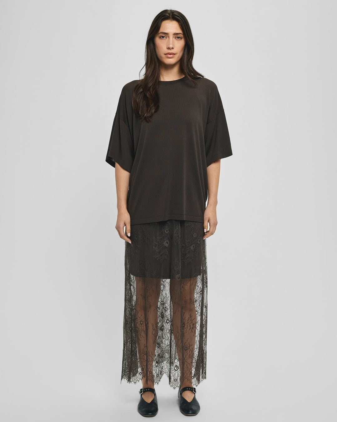 Dusty HighWaist Skirt - Delicioso