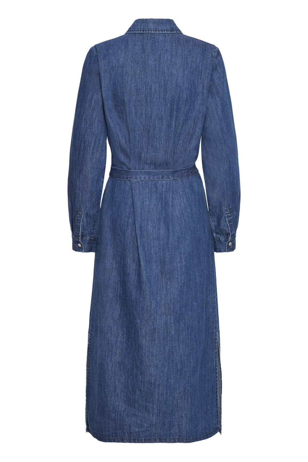 PZMALIA SHIRT DRESS - Dark blue denim