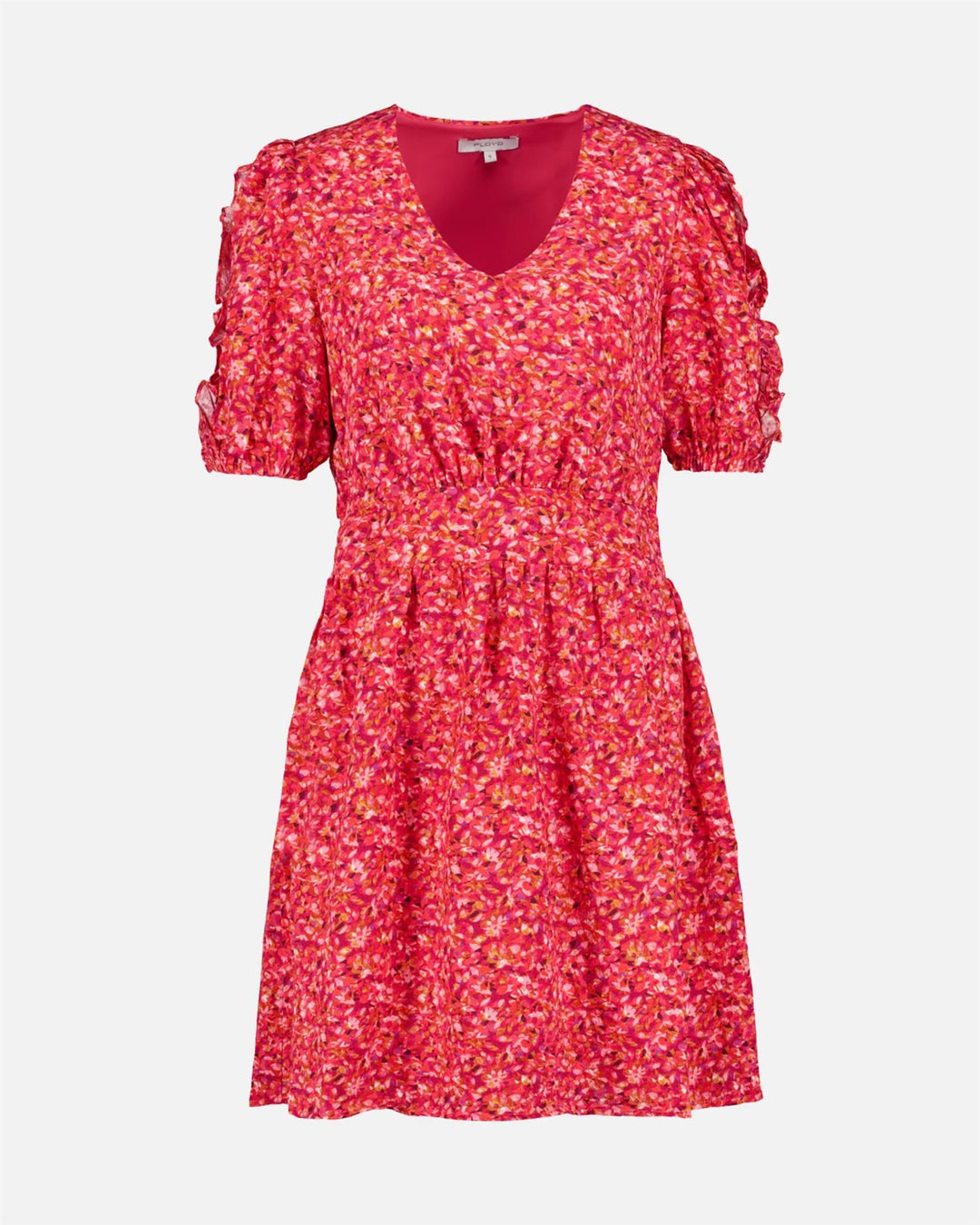 Tomina Bloomy Dress - Red