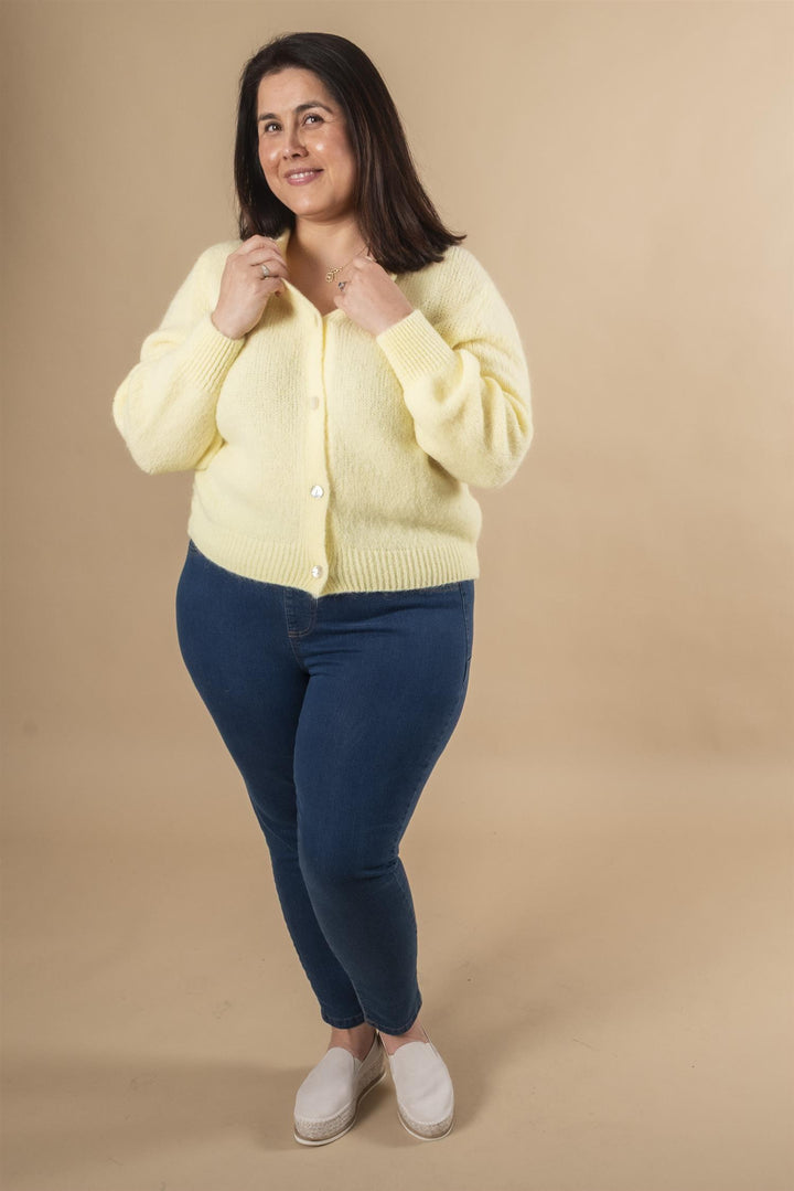 GULVIG KNIT CARDIGAN - Popcorn