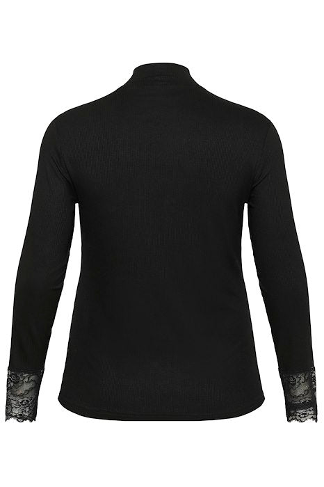 KComia Turtleneck T-Shirt - Black deep