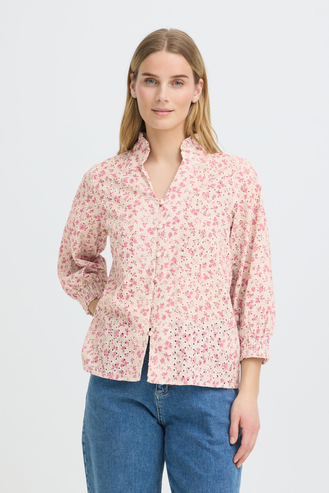 PZDOLORES BLOUSE - Birch