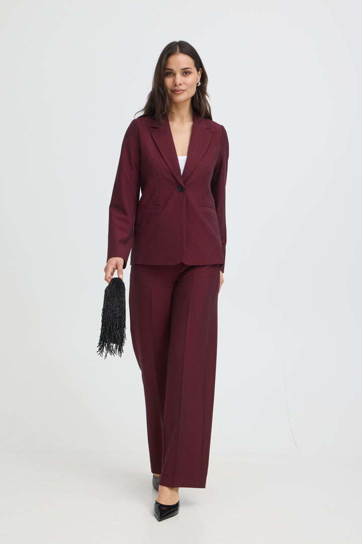 BYDANTA Classic Blazer 2 - Fig Melange