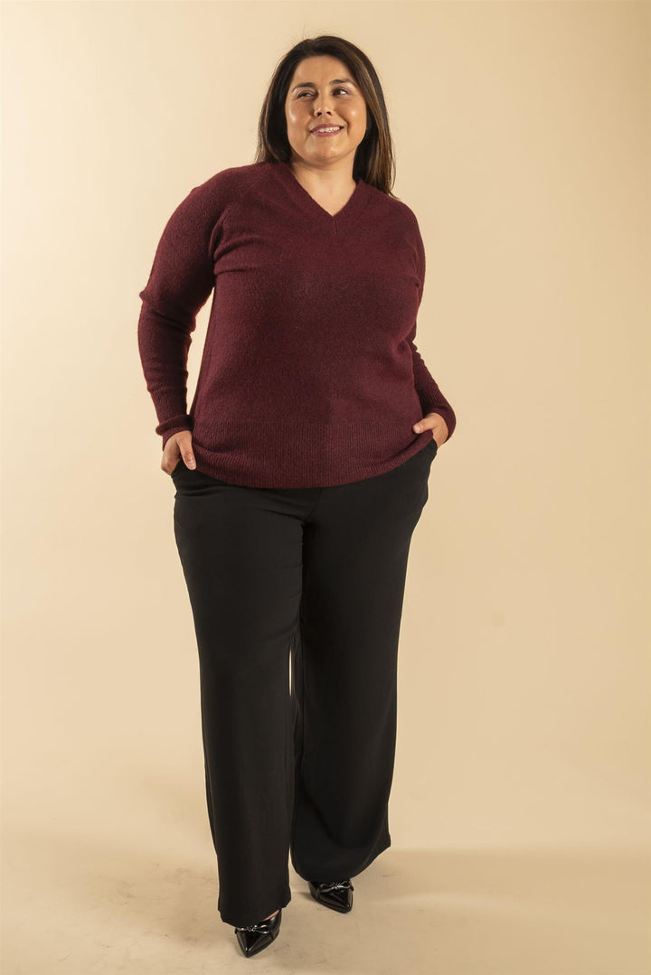 KCroxana Wide Pants - Black deep