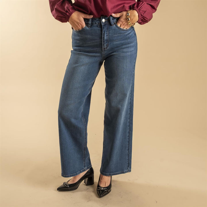 KAmeadow HighWaist Regular Fit Jeans - Medium blue denim