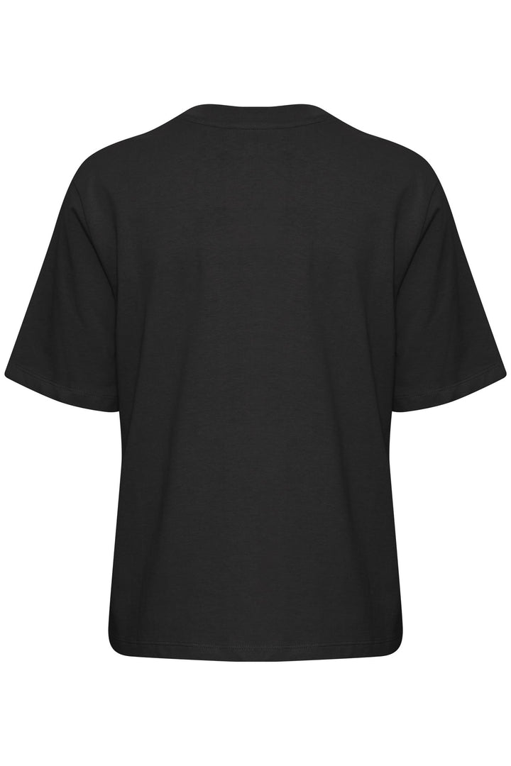 BYTROLLO CREW NECK TSHIRT - Black
