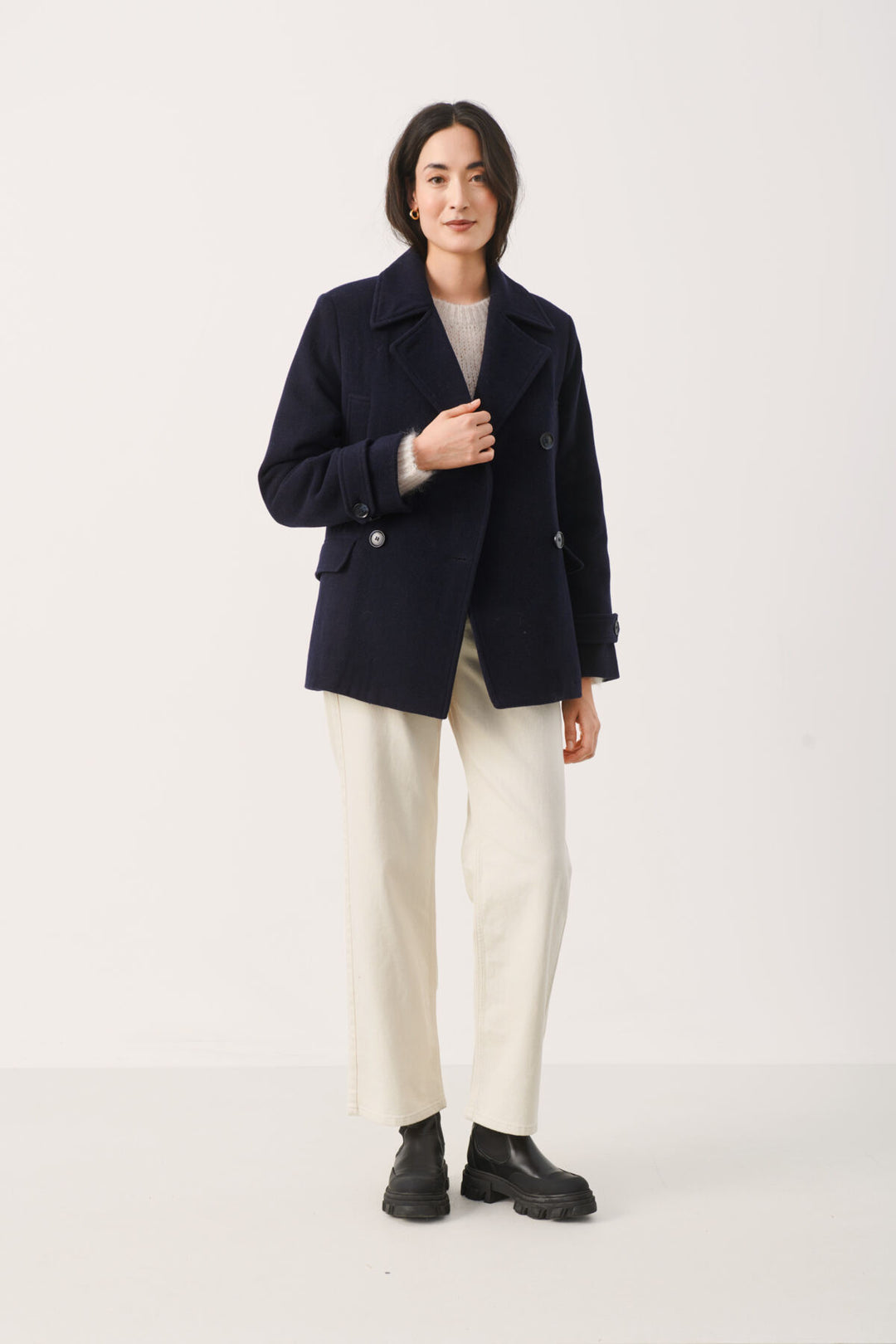 Celina Outerwear - Dark Navy