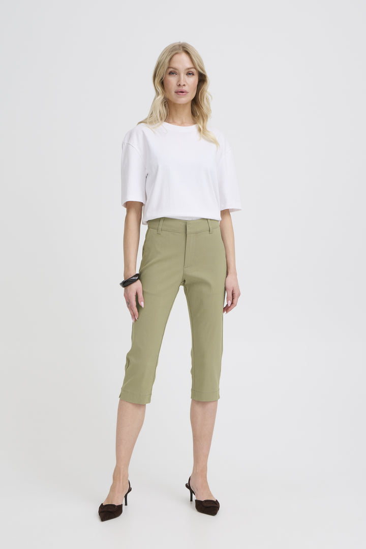 BYDIXI CAPRI PANTS - Vetiver