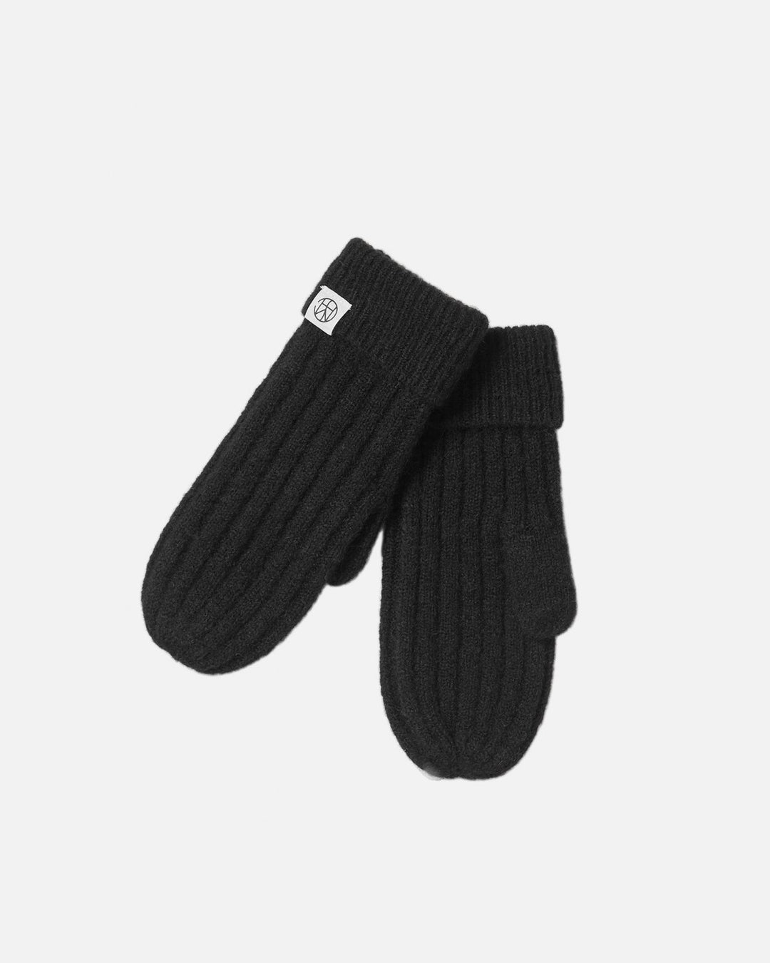 Hope Icon Mittens - Black