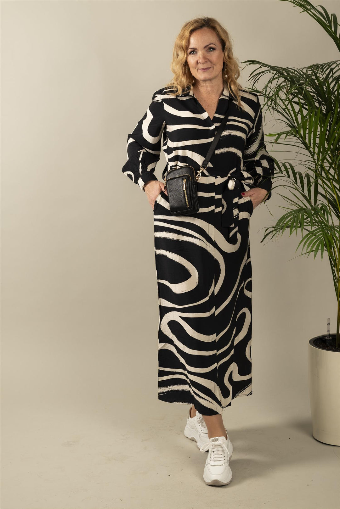 BYIBINE DRESS 2 - Black mix