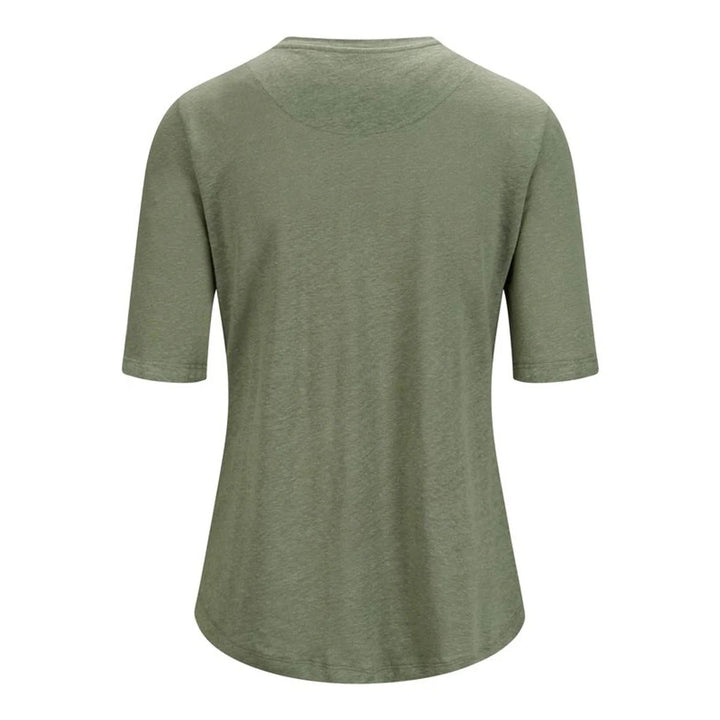 Karina Linen Tee - Green