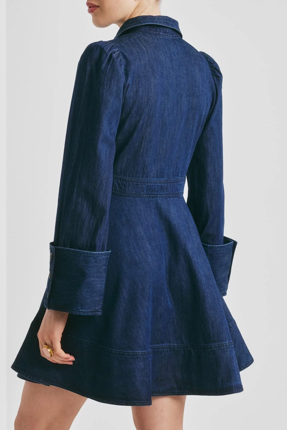 Denim Mini Dress - Denimblue