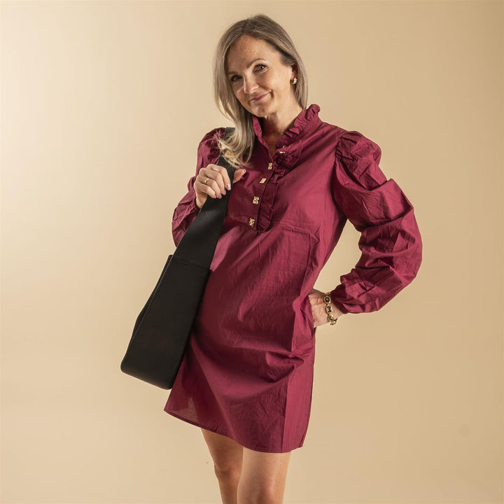 Vanda Dress - Bordeaux