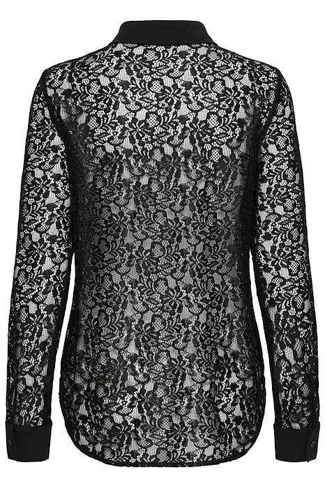 PZJASMINE SHIRT - Black Beauty
