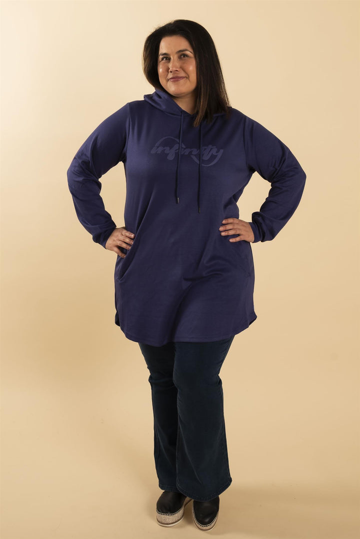 Mya 639 Tunic - Blue Dusk