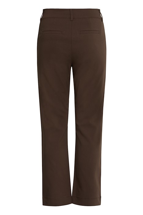 BYDIXI STRAIGHT PANTS - Chicory Coffee