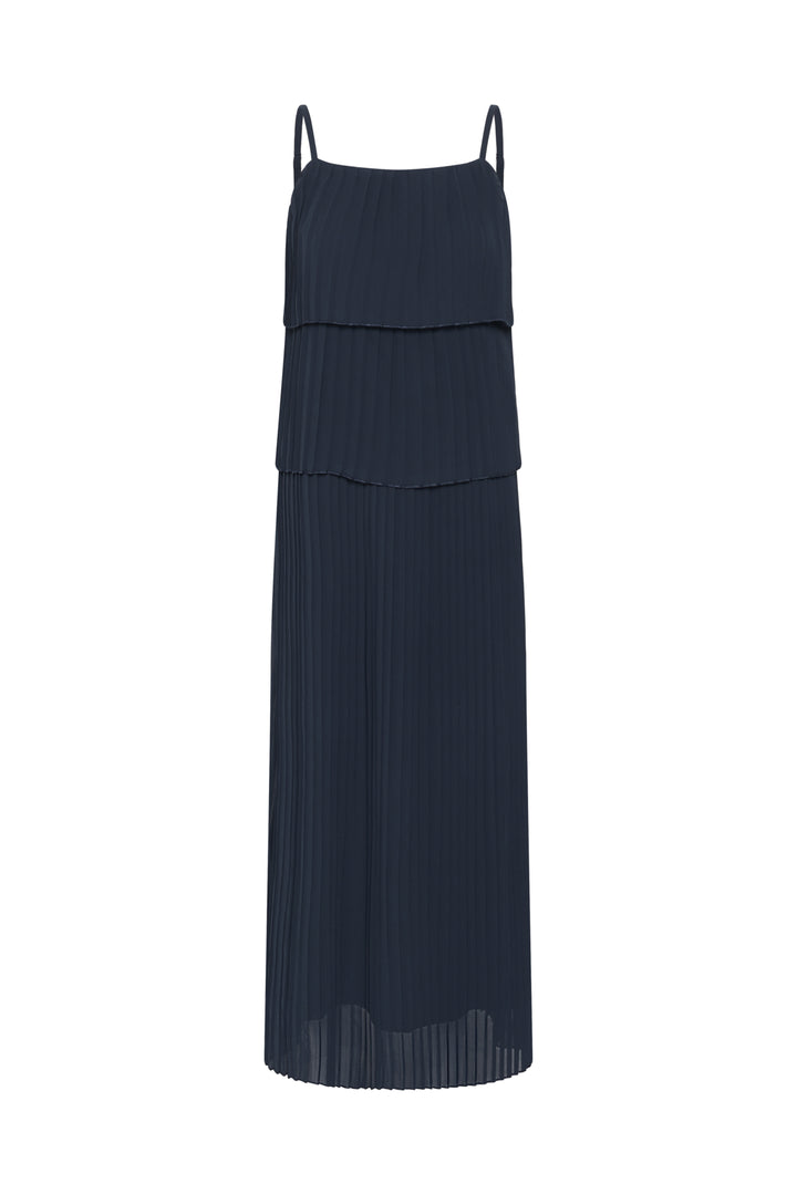 KAkiera Plissé Dress - Midnight Marine