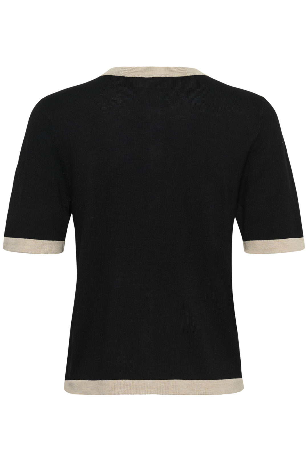 KAlizza Contrast Cardigan - Black deep
