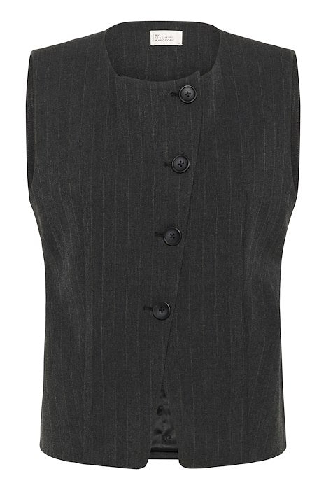 Luna Waistcoat - Asphalt