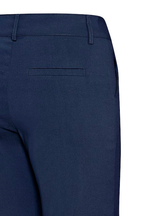 BYDIXI STRAIGHT PANTS - Copenhagen Night
