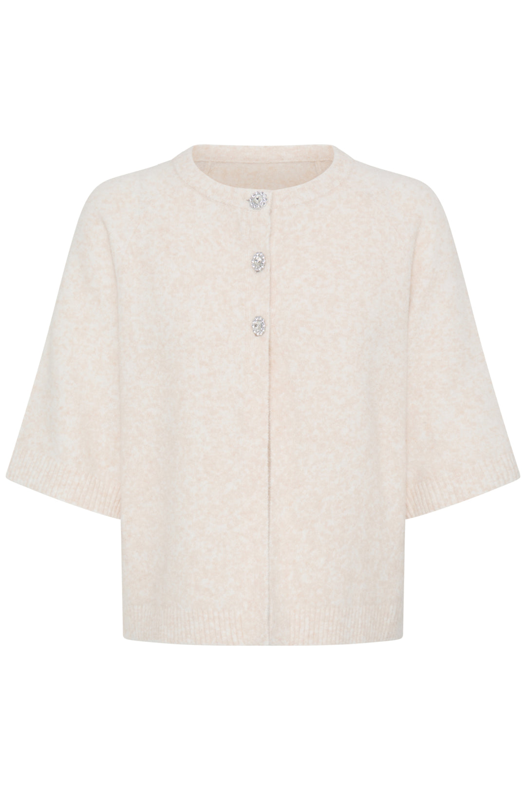 BYOMEA CARDIGAN 2 - Oatmeal Melange