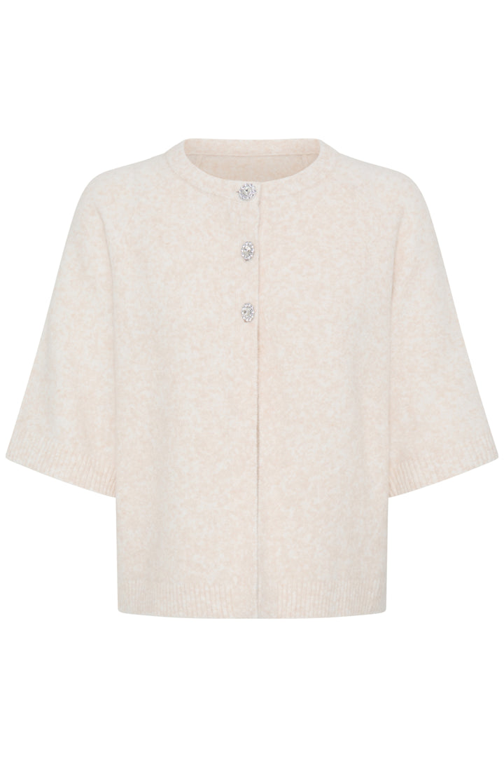 BYOMEA CARDIGAN 2 - Oatmeal Melange