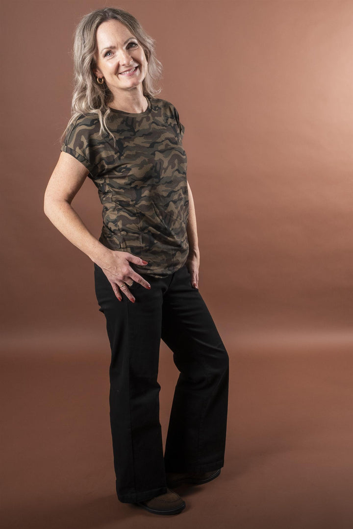FRSEEN TEE 1 - BROWN, GREY, BLACK