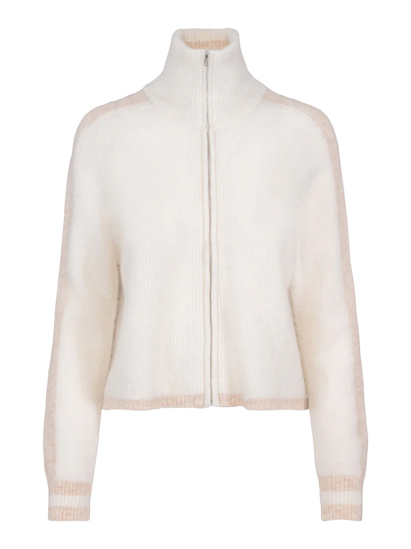 Lyra Knitted Pullover - Offwhite/Sand