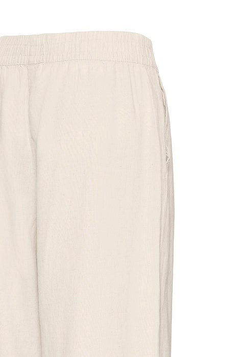 BYFALAKKA Crop Pant - Rainy Day Melange