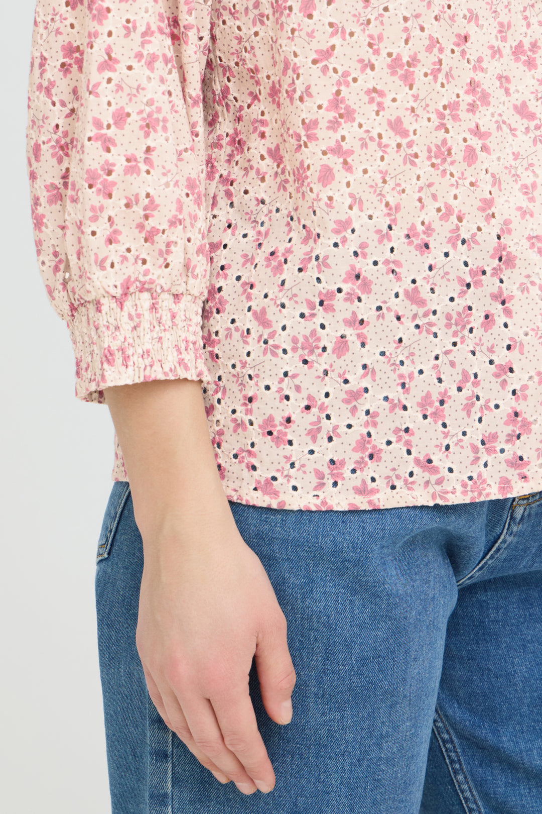 PZDOLORES BLOUSE - Birch