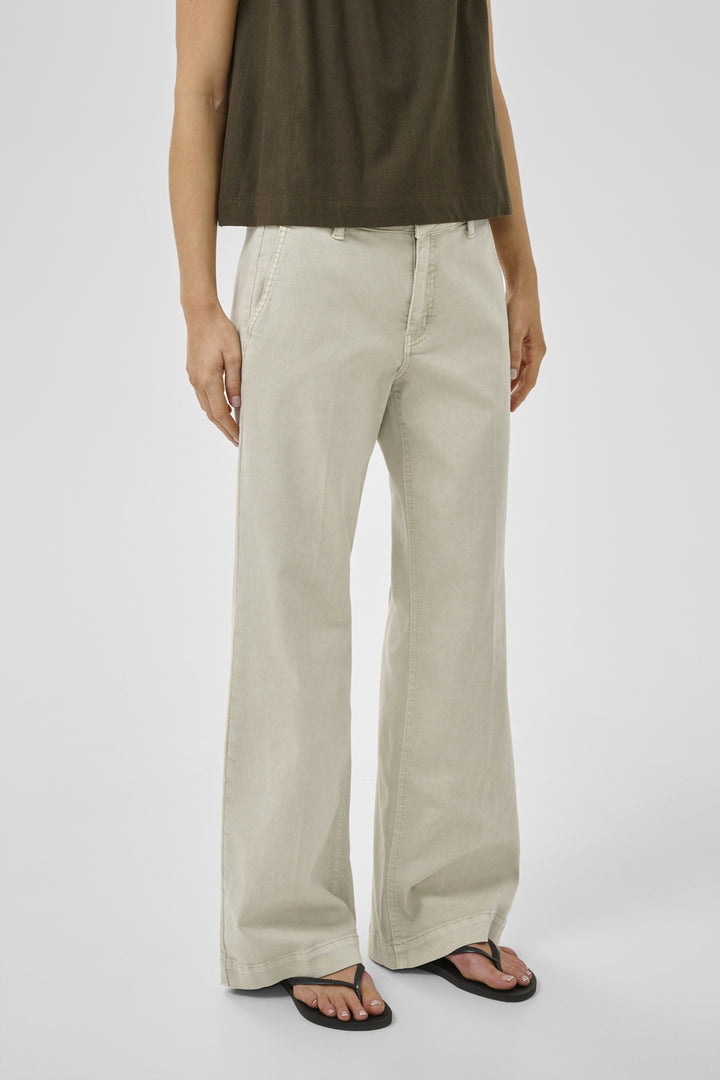 Lara 149 Pant Wide - Overcast